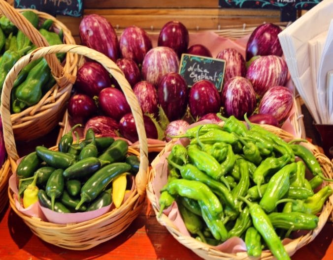 Fresh Vegetables at the Farmers Market