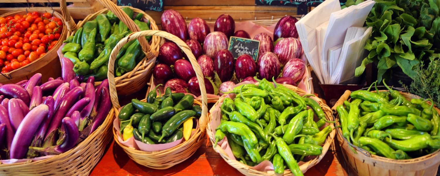 Fresh Vegetables at the Farmers Market